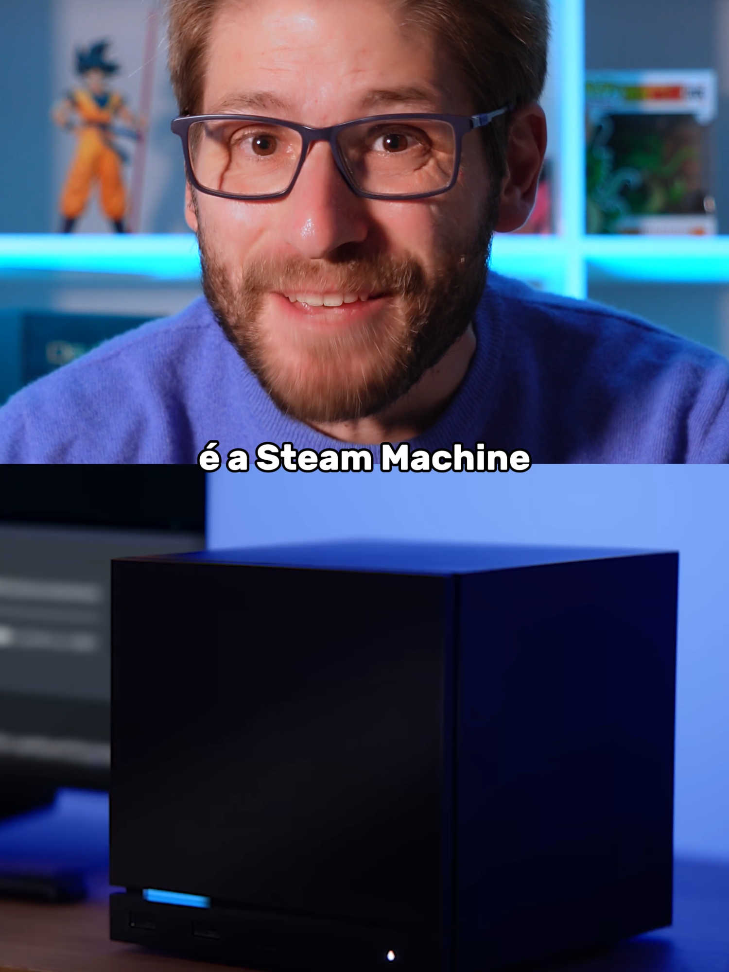 A Valve revelou oficialmente a nova Steam Machine, um mini PC de gaming com 6x mais potência que a Steam Deck. Corre jogos em 4K a 60FPS, é silenciosa, e foi criada para levar toda a tua biblioteca Steam para o grande ecrã. Com SteamOS 3, suporte ao novo Steam Controller e integração total com a Steam Deck e o Steam Frame, a Steam Machine é o novo centro do ecossistema da Valve. O preço ainda não foi revelado, mas o lançamento está marcado para 2026.  Vais comprar uma? #SteamMachine #Valve #Steam #SteamDeck #SteamFrame #SteamController #PCGaming #NextGenGaming #TechNews