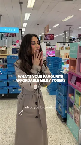 a drugstore dupe for the rhode milky toner?? 🤭 #Dermatologist #skincare #skincareroutine #instore #milkytoner #rhode @bubble