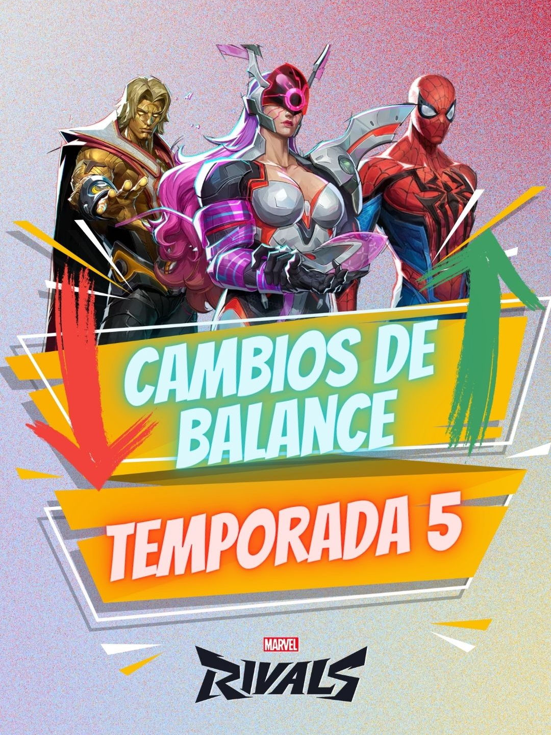Todos Los Cambios De Balance De La Temporada 5 de Marvel Rivals 😍 #marvelrivals #jugandomarvelrivals #gambito #cambiosdebalancemarvelrivals #temporada5marvelrivals