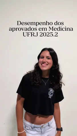 Desempenho no ENEM da turma 266 (2025.2) de Medicina UFRJ 🖤💙 #enem #vestibular #medufrj #medicina #federal  