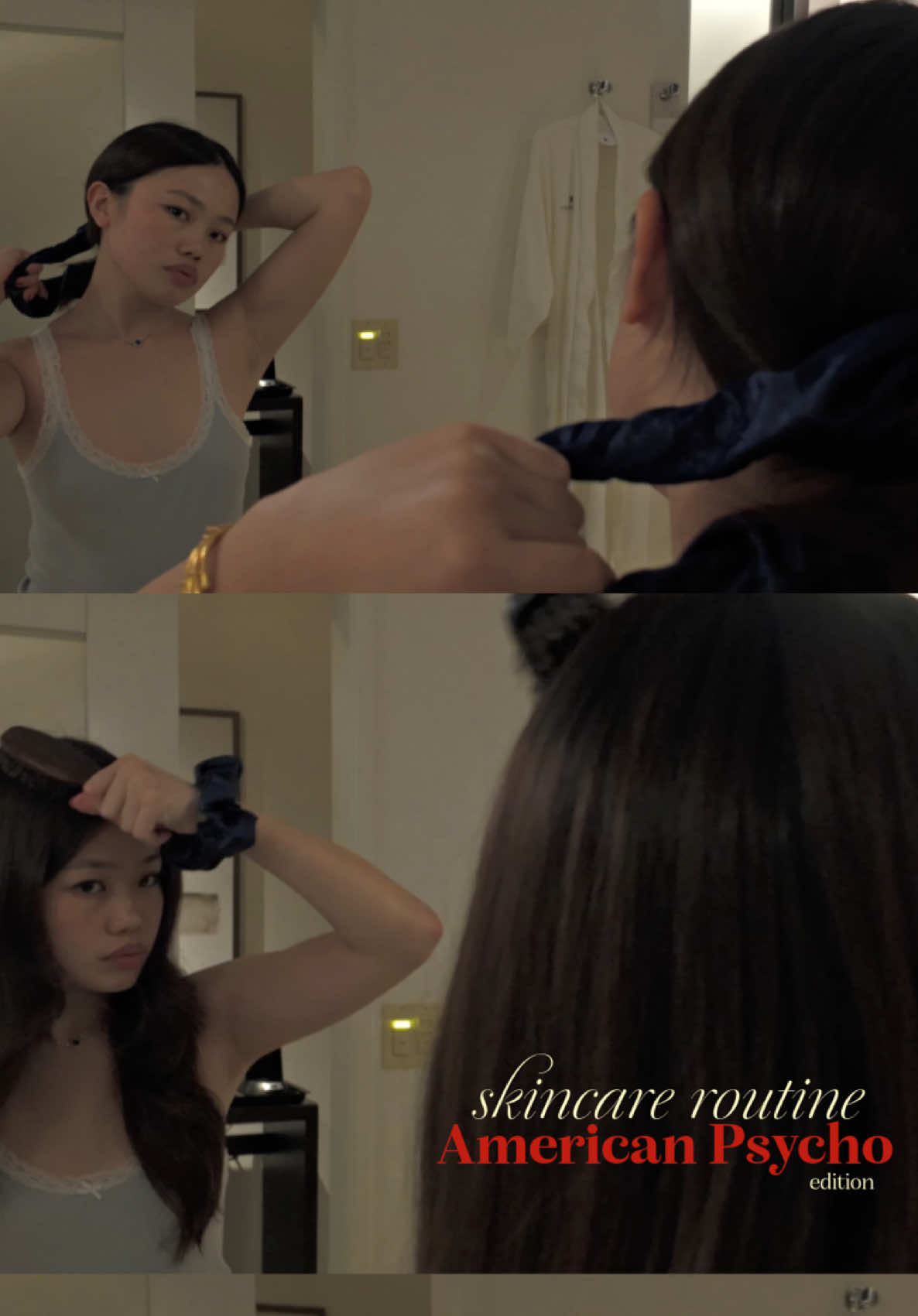 sorry, not sorry— i am making cinematic beauty content a thing!! #cinematic #skincareroutine #americanpsycho  @Clear Start @Kate Somerville @Purcell @shaishaishai @Sulwhasoo.us @Tatcha US @Biodance Store US @VIOLETTE FR @bahay kubo  