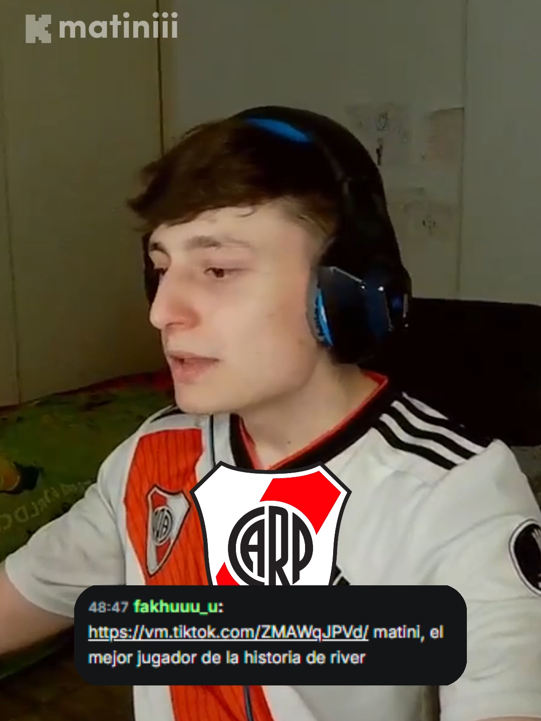 EL MEJOR JUGADOR DE RIVER: | #riverplate #futbol #stream #clips #kick #argentina #fyp #matini