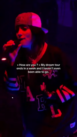 I'll never get over it. @BILLIE EILISH #fyp #billieeilish #billieeilishfan #lovebillieeilish #hmhastour 