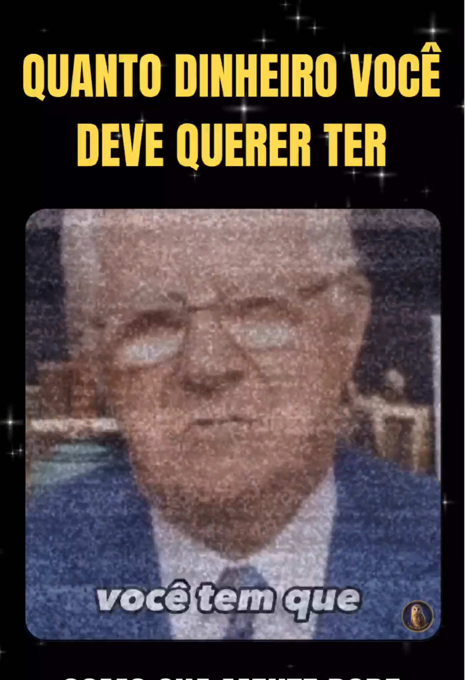 Quanto dinheiro você deve querer ter! - Bob Proctor  #bobproctor #leidaatração #dinheiro 