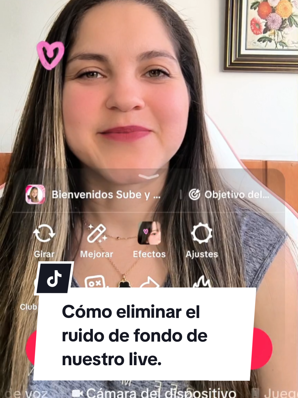 Cómo eliminar el ruido de fondo de nuestros Live.  #live  #visualizaciones  #fyp  #monetizartiktok  #tiktok 