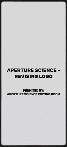 we apologise for the long wait, buut we have been busy, this is our newest edit #vhs #aperture #portal1 #portal2 #edit 