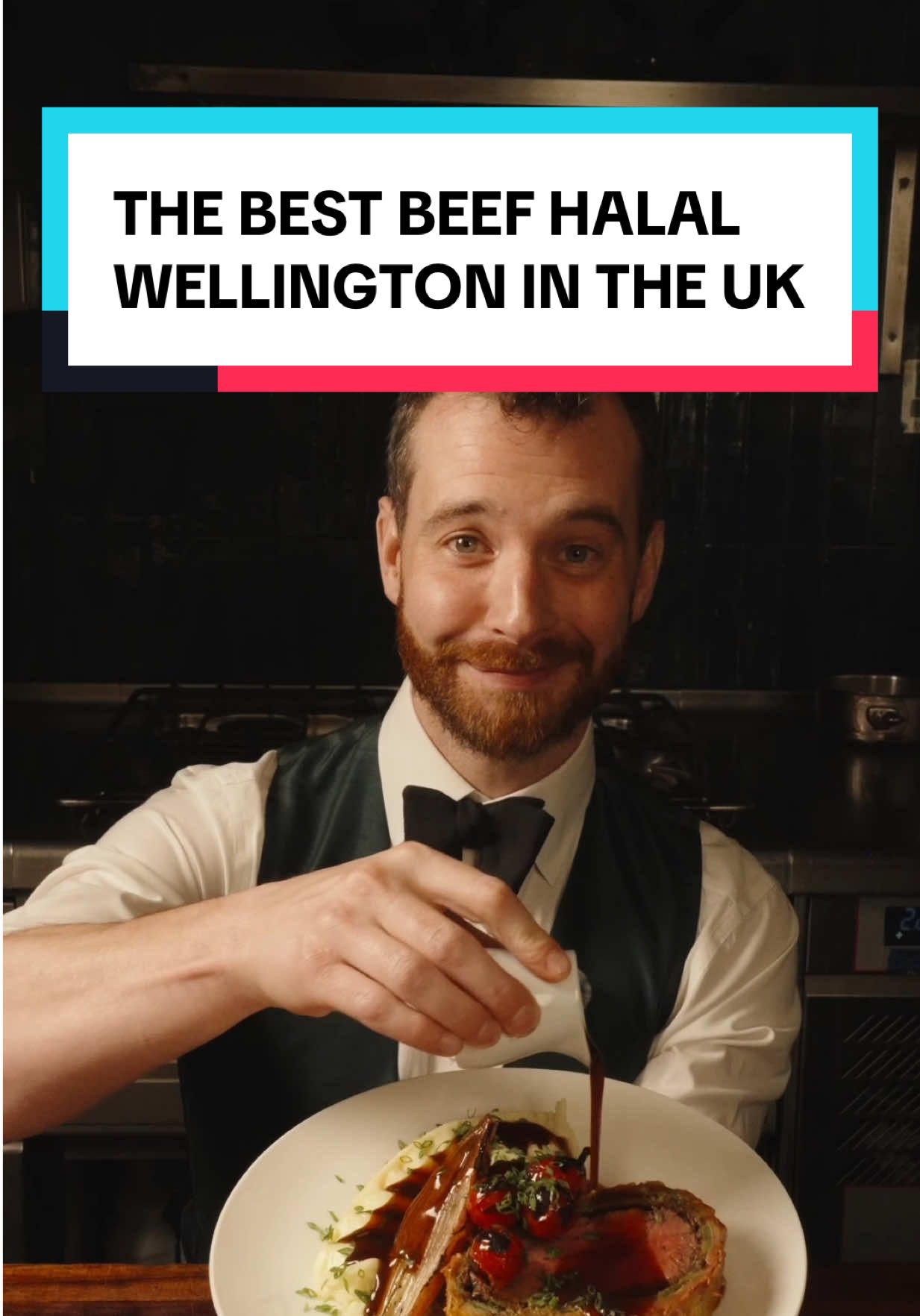 The BEST Halal Beef Wellington right here in Islington 🫣 #halalfood #london #fyp #beefwellington #viral 