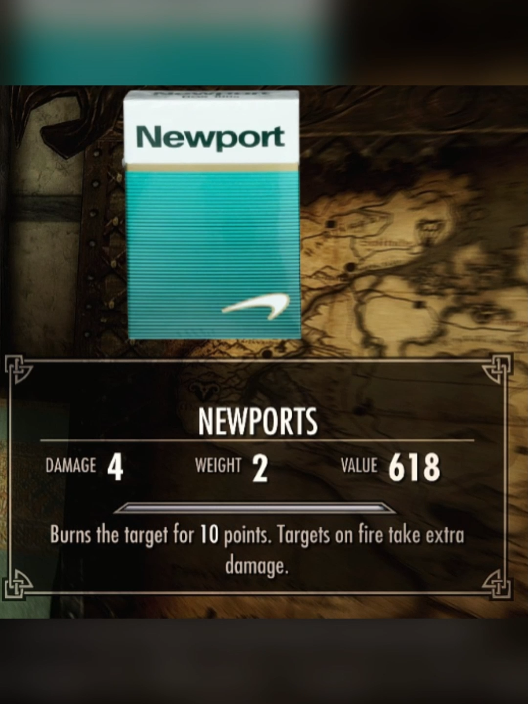 they lied they told me it was good for you #foru #edit #fyp #skyrim #skyrimmemes #newport