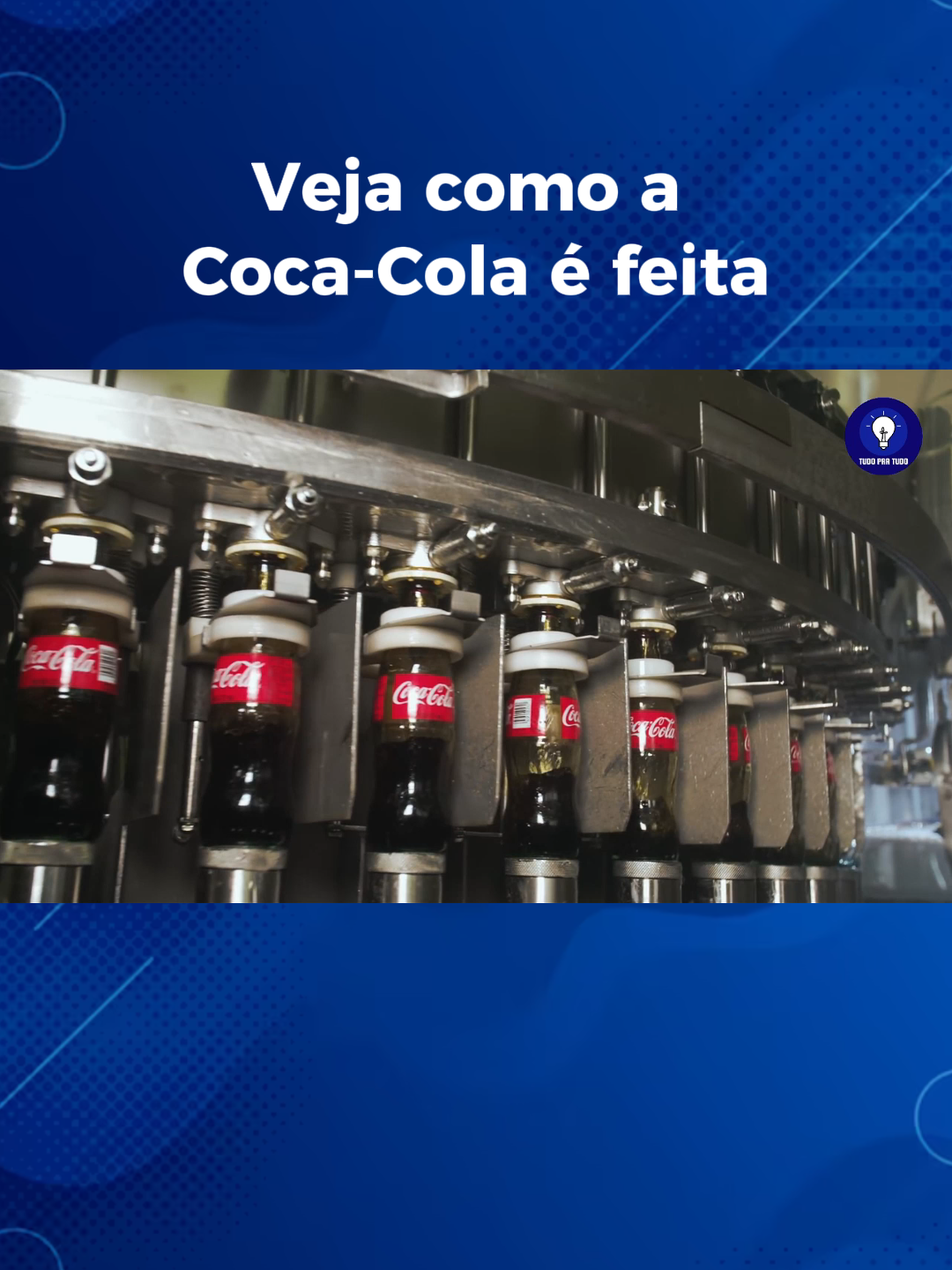 Como a Coca-Cola é feita  #curiosidades #cocacola #alimentos #comoéfeito #ProcessoIndustrial #tudopratudo #videoviral