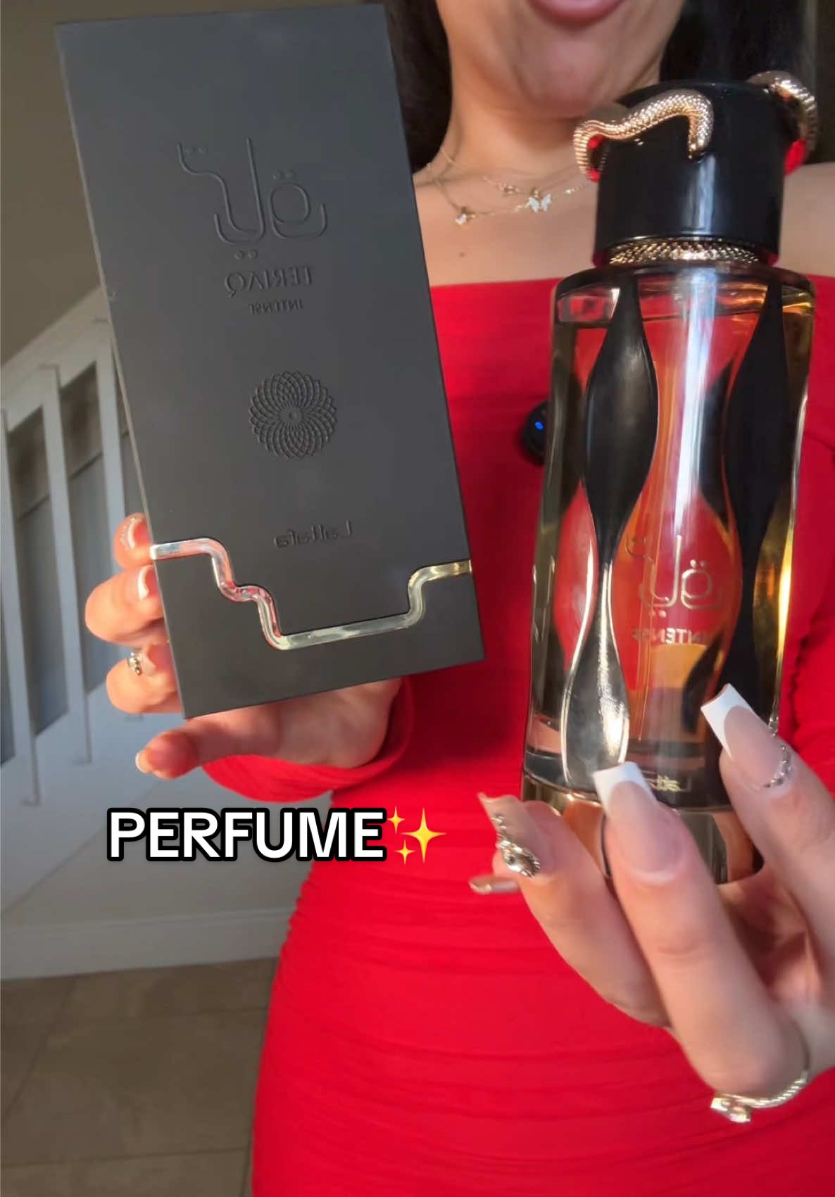 Mis amores este perfume de Lattafa Teriaq intense 😍recomendadooo!! 10/10  ✨#lattafa #perfumes #perfume 