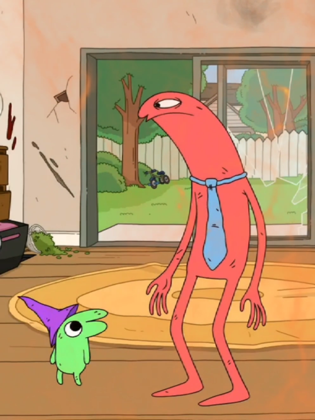 Desconforto puro esse episódio #anime #smilingfriends #fyp #cartoon #meme 