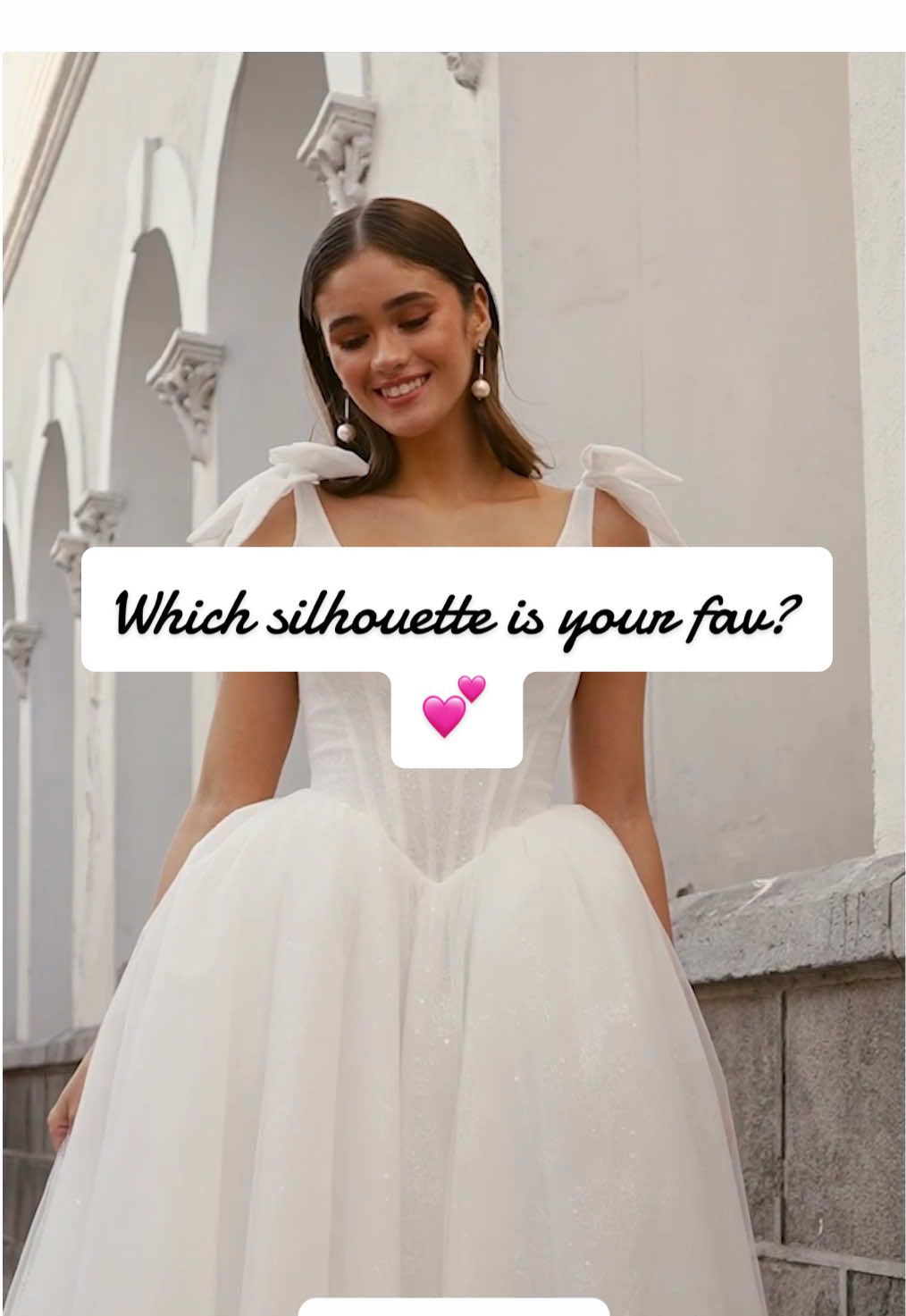 From fairytale ball gowns and twirl-worthy A-lines to chic sheaths and flirty minis, what’s your bridal silhouette vibe? 💍 Share with your bride-to-be bestie who’s looking for wedding inspo! 😉 Wedding Dresses Featured: Lunelle LA25245 (A line), Eira LA25242 (Sheath), Delphine LA25240 (Ball Gown), Lorelei LA24239 (Mermaid), Liana LA25103 (Short), Karissa LA24231 (Fit and Flare) Dress Designer: L'amour by Calla Blanche #luxurybride #weddingdress #weddingdressdesigner #sayyestothedress #callablanche