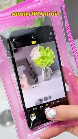 sarung HP tempat HP Anti air #tempathp #sarunghpantiair #trendingvideo #fyp #viral 