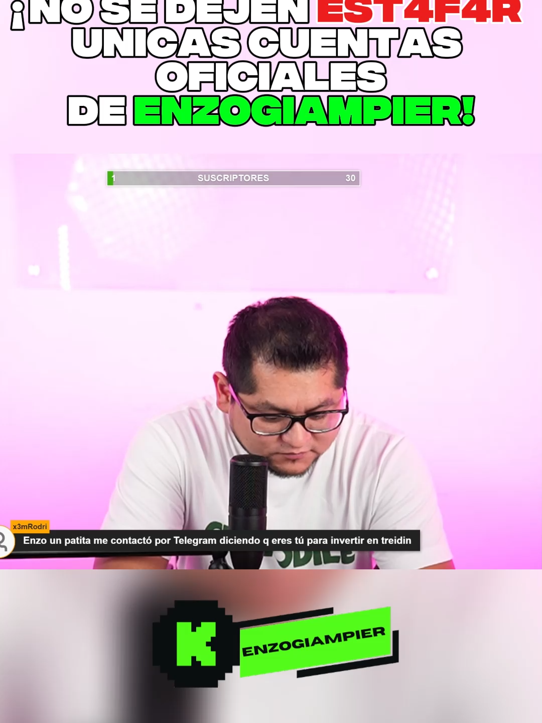 NO SE DEJEN EST4F4R! CUENTAS OFICIALES DE ENZOGIAMPIER! @enzogiampier@inversionesgiampieer #inversionesgiampier #inversiones #finanzaspersonales #inversionista #ruletear #enzogiampier #inversionesgiampier