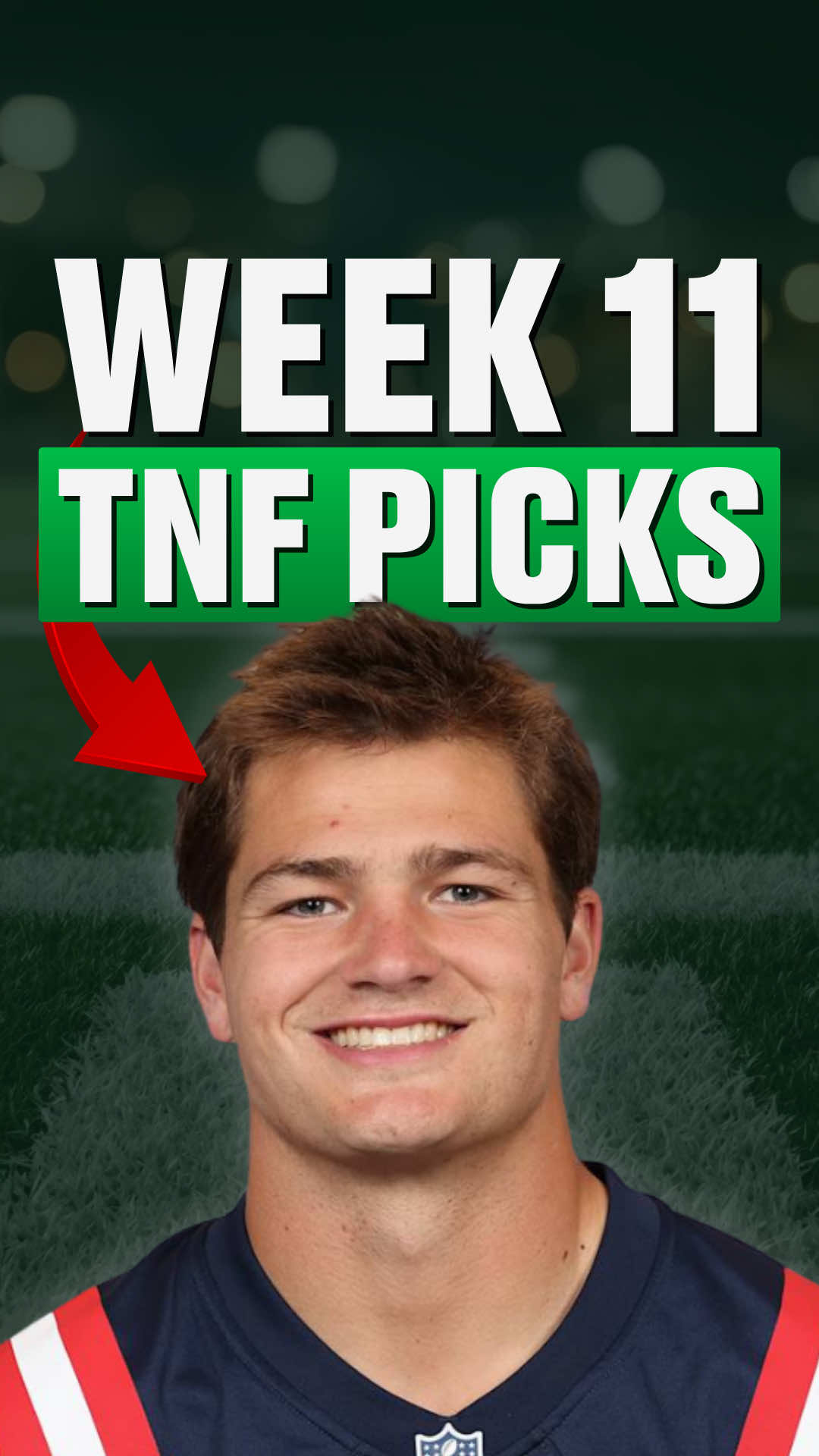 Week 11 TNF Jets vs Patriots Picks 🛩️💰 #fyp #fantasyfootballfellas #jets #patriots #nflpicks