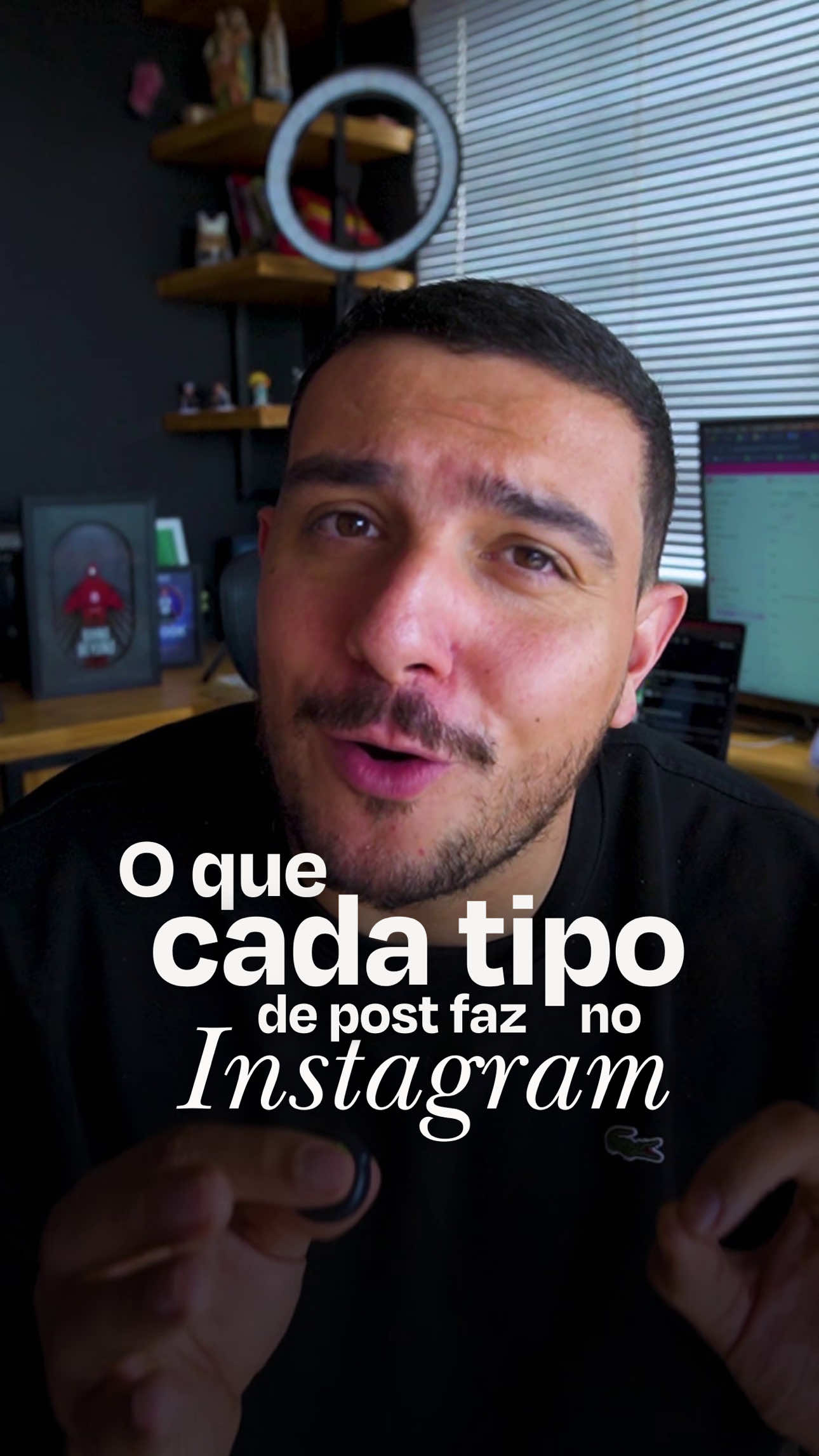 🚨O que cada tipo de post faz no Instagram! Se quiser um mapa com a divisão ideal de postagem pro seu perfil, comenta QUERO MAPA aqui que te mando na DM. #marketingdigital #socialmedia #conteudocriativo