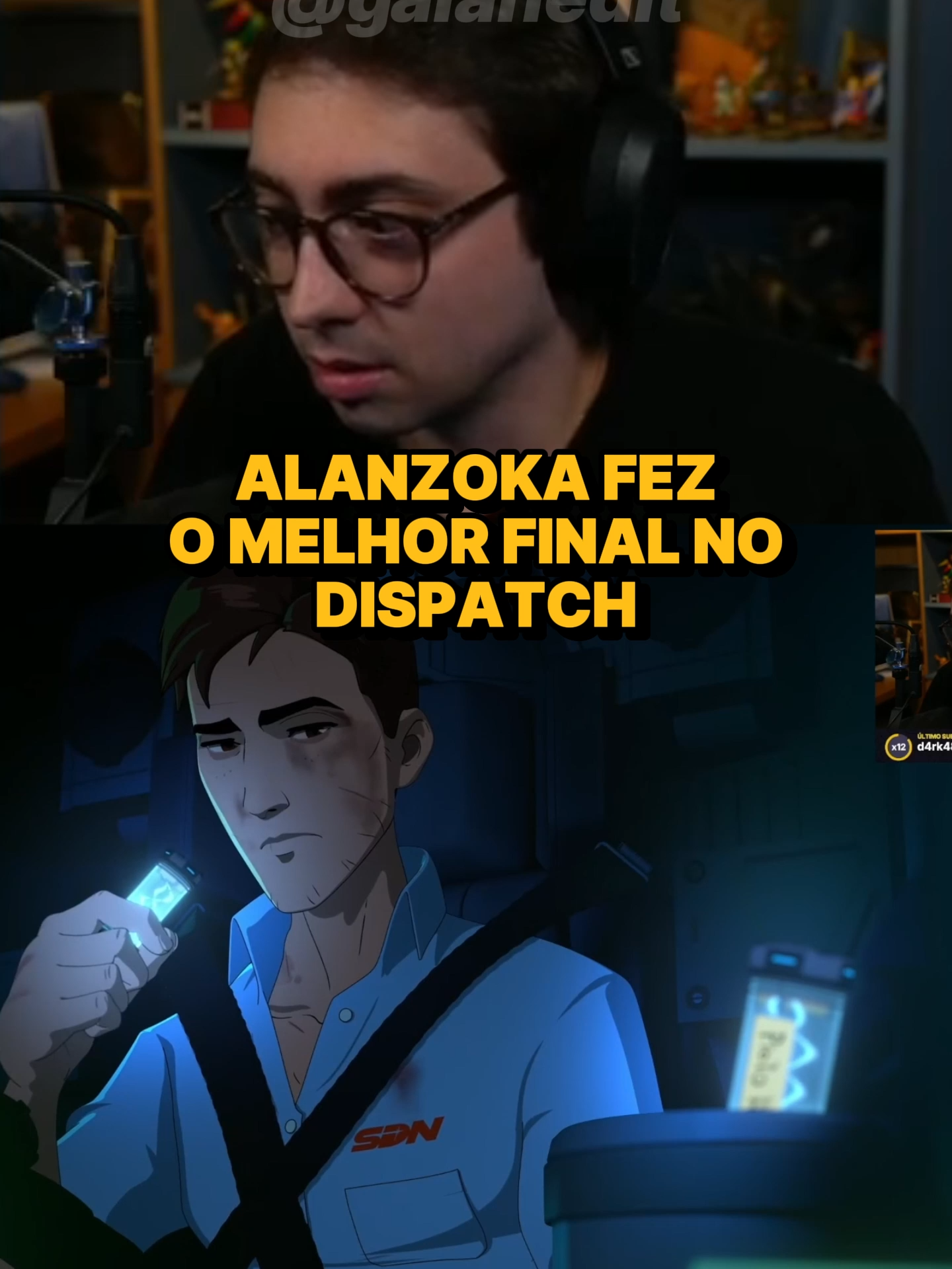 Um plot atrás de plot, esse jogo foi insano d+ #dispatch #alanzoka
