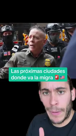 Las próximas ciudades donde la migra hará redadas masivas 🚨🇺🇸