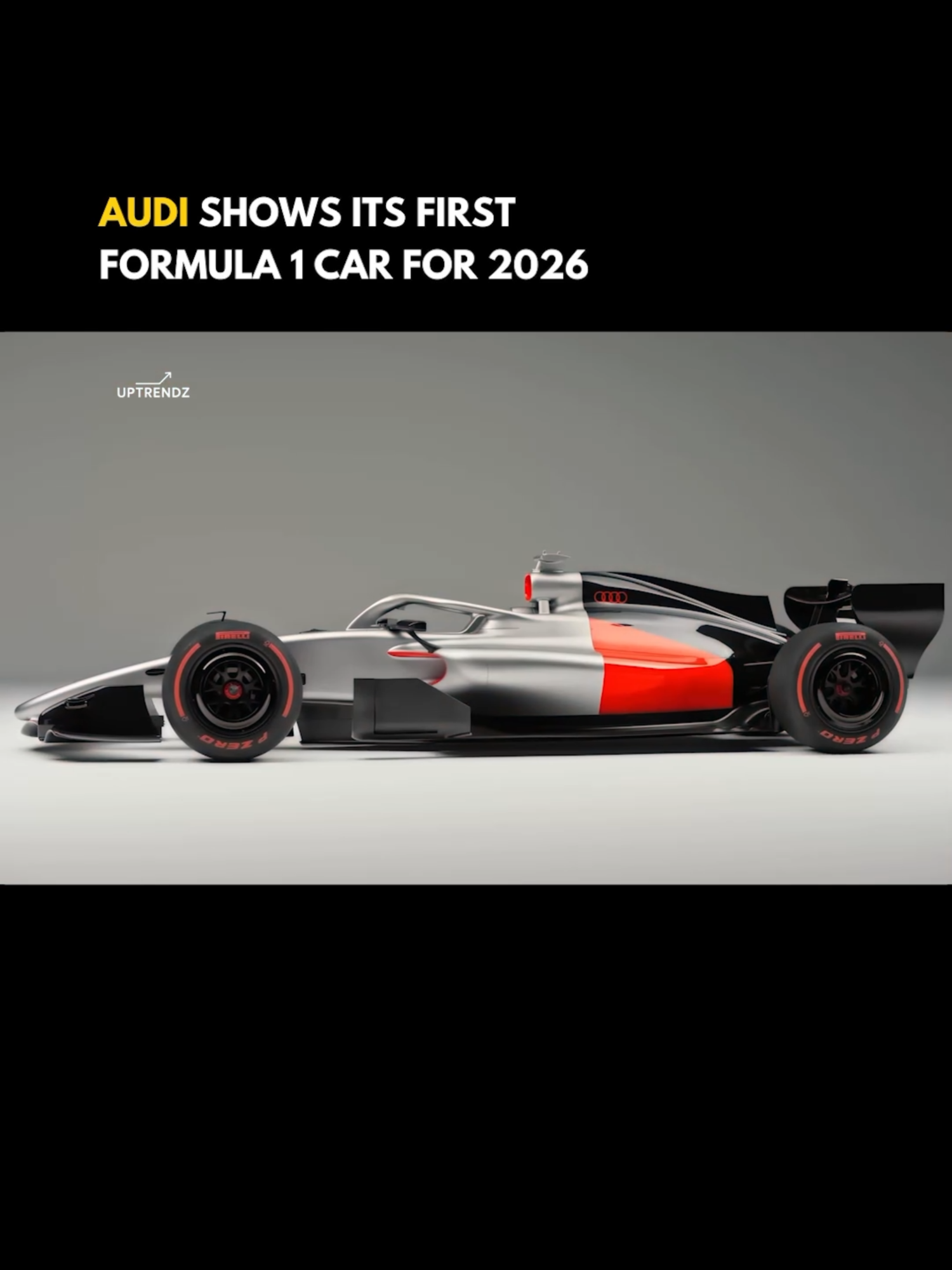 Audi has revealed its first Formula 1 car for the 2026 season. The R26 Concept marks Audi’s official entry into F1, built around the new 2026 regulations focused on hybrid efficiency, electric power, and reduced fuel consumption. The design follows Audi’s long history of engineering breakthroughs from Quattro rally dominance to Le Mans hybrids and Formula E. Now they’re aiming to bring that technology into the most competitive stage in motorsport. #Audi #F1 #Formula1 #f12026 #Motorsport #fyp