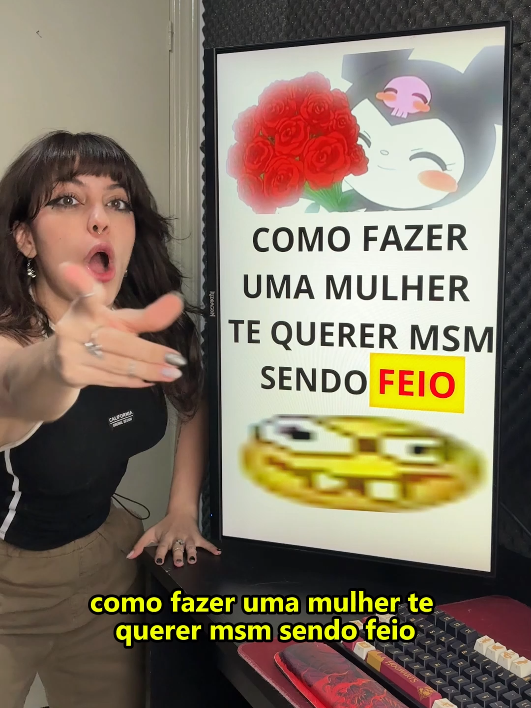 o problema NAO EH ser feio... entendam HOMENS 👍👍👍#humor #relacionamento