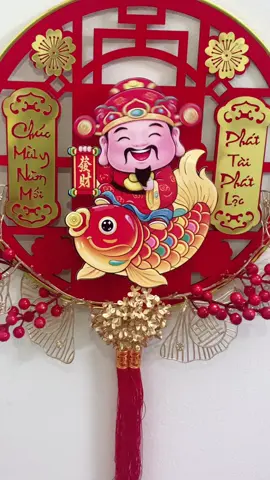 mẫu mới ông thần tài biết lắc lư cưỡi cá chép 2026 #tet #tet2026 #trangtritet #ongthantai 