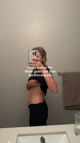 this is your sign to invest in yourself 😍 comment ‘trio’ & I’ll send ya info!” #fyp #debloat #bloating #guthealth #fypシ