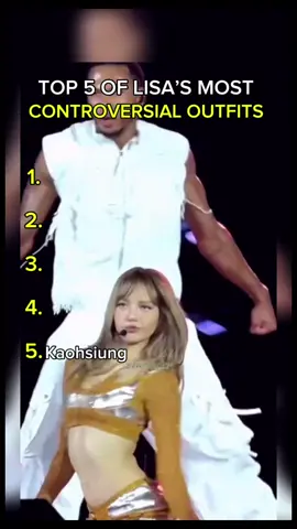 Lisa’s most controversial outfits  #lisa #fashion #blackpink #top5 #unitedstates 