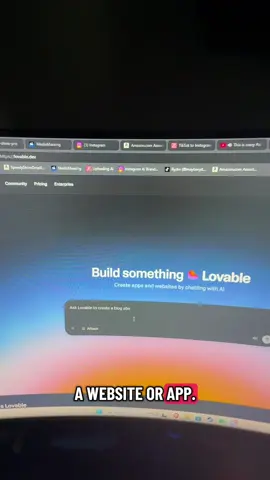 Lovable dev makes building websites EASY #ai #lovablepartner #websitedesign #artificialintelligence #sidehustle 