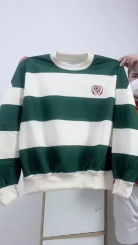 Swearer sọc xanh lá #rivewquanao #macdepmoingay #quanaonamnu 