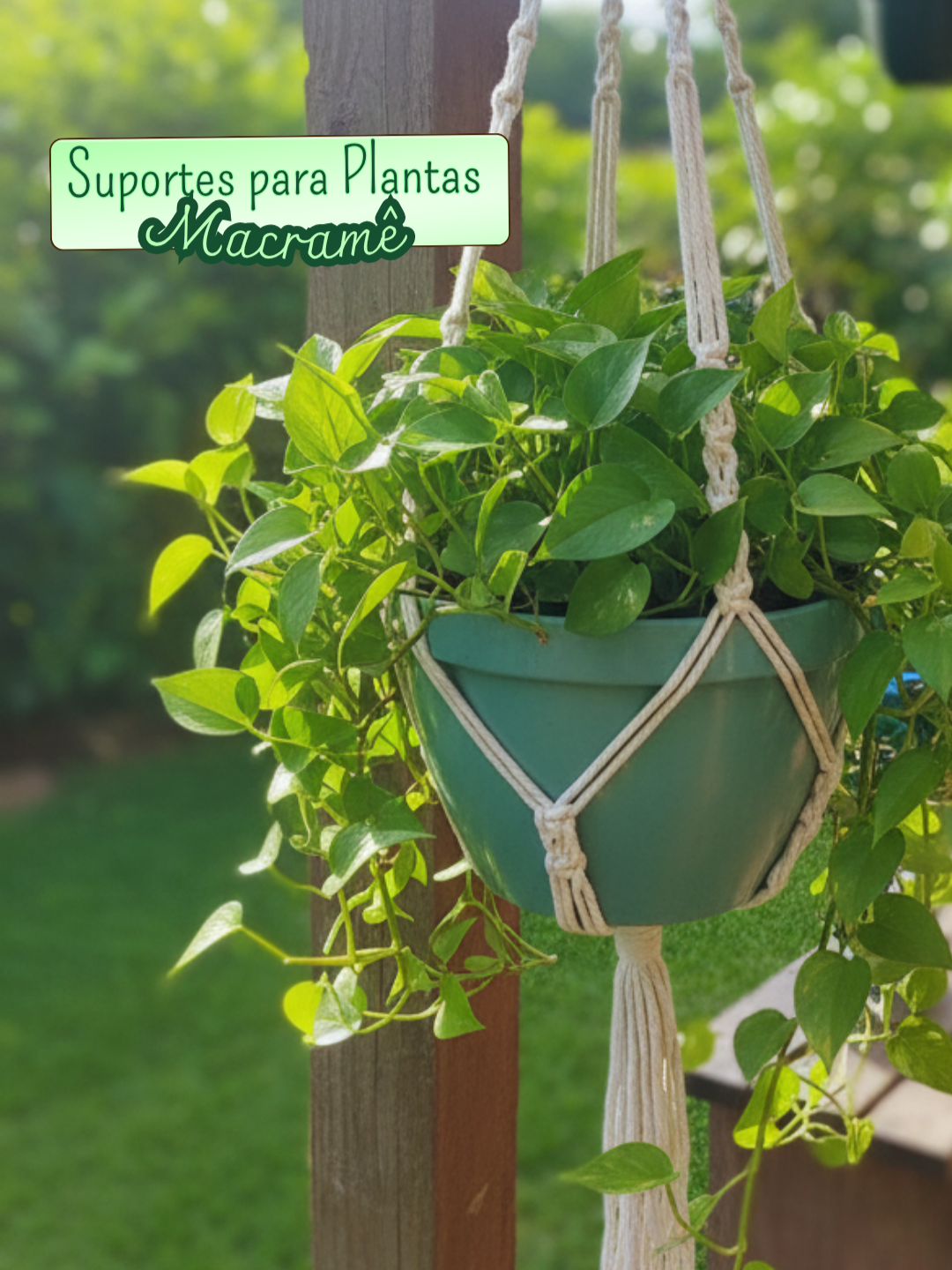 O SEU CANTINHO VERDE, DO JEITO QUE VOCÊ SONHOU! 🌱🧶 Seja para dar aquele toque especial ou para criar uma verdadeira parede de plantas, temos a opção perfeita para você! A CB Macramê Design oferece o charme rústico e sofisticado que o seu ambiente precisa. Escolha sua vibe: Peça Unitária (O Toque Ideal): Perfeita para começar sua coleção ou destacar aquele vaso especial. Um ponto focal de arte e aconchego. Kit 3 Peças (Otimize e Economize): Solução Completa: Crie um jardim suspenso harmonioso com diferentes alturas e texturas. Custo-Benefício: Leve 3, pague menos por peça, e transforme 3 ambientes de uma só vez (ou 1 ambiente com muito estilo!). Presente Perfeito: Ideal para quem ama decoração e plantas. Qualidade CB Macramê Design em cada nó. 🎯PRONTA PARA O GREEN UP? Toque no Link da Bio e garanta já o seu! #CBmacramedesign#feitocomamor #artesanato