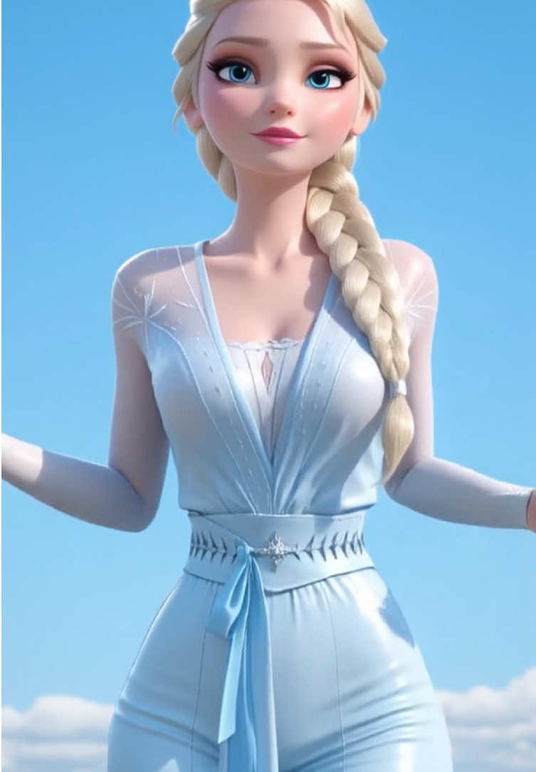 Elsa 💃🏼#trend #dance #animation #elsa #disney  Follow me for more | Link IG in bio 
