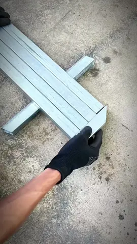 Cắt góc 45 độ khi không có máy cắt bàn #nvty1990 #cokhi 