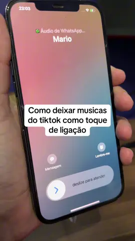 Como deixar musicas do tiktok como toque de ligação #tikringtones #celulares #celular 