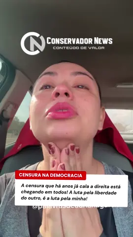 A censura está chegando até para eleitores do Lula! 