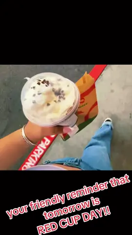 Starbucks red cup Day!!! 11/13/2025 don’t forget to go grab yours. #forupageシ #foryoupage #starbuckscup #redcup #free @Starbucks 