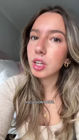 So much hyping up is required for me to actually get discussion posts done #college #study #collegelife #studytok 