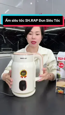 Trả lời @NGUYỄN HIẾN Ấm siêu tốc SH.RAP Đun Siêu Tốc, Dung Tích 2.0L Công suất 1500W Có Tự Ngắt Khi Sôi An Toàn, Tiện Lợi bình #Cindythuytichcuc #amsieutoc #amsieutocshrap 
