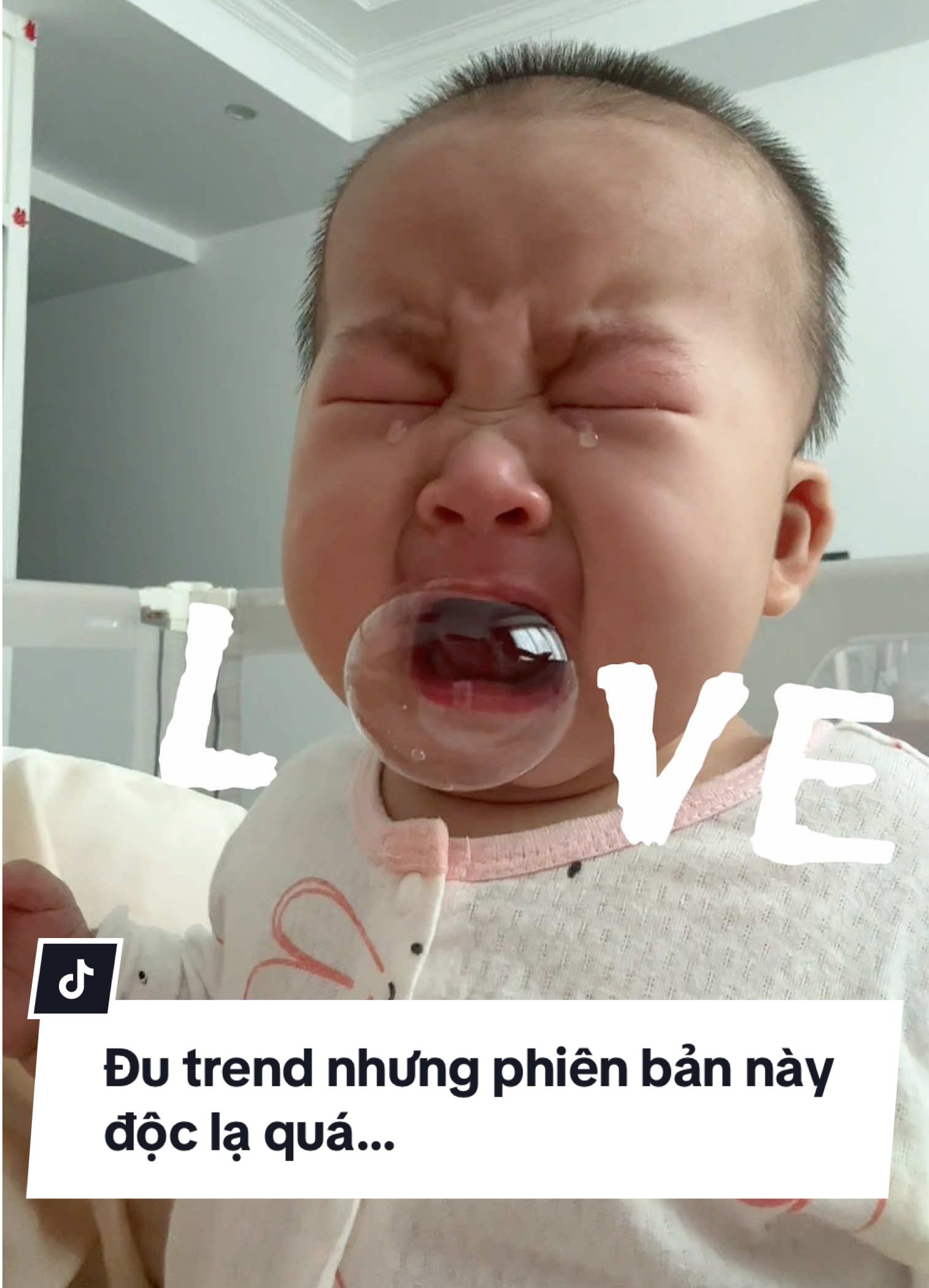 Cũng đu trend như các mom nhưng phiên bản này hơi lạ… #embedangyeu #embe #babiesoftiktok #babytiktok #embebebibo 