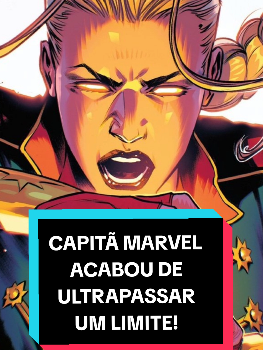 Carol superou o limite que ninguém esperava, manipulado o caos da Wanda #marvelcomics  #caroldanvers #wanda #marvel #quadrinhos 