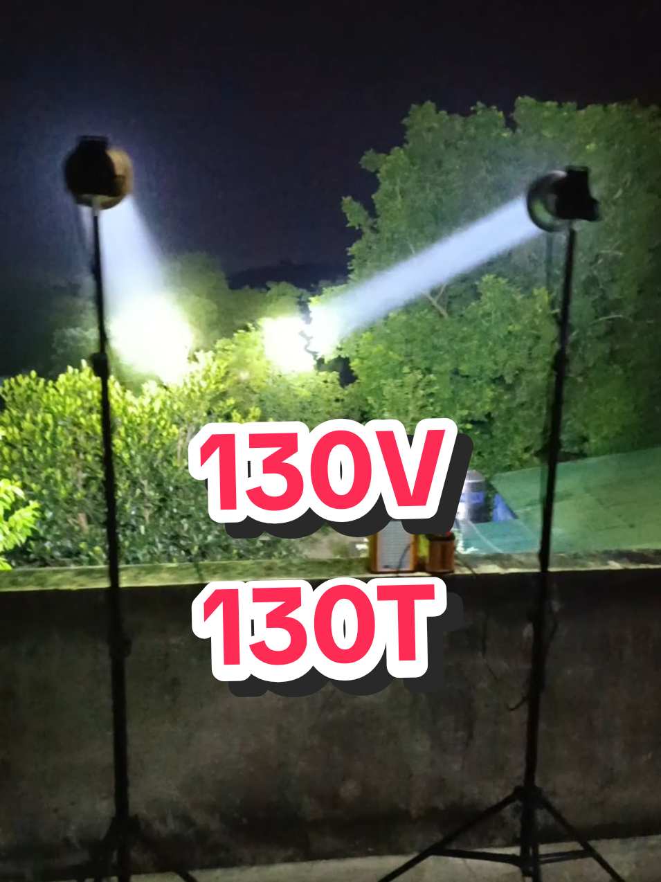 So sánh độ sáng: 130V và 130T. #denpin #denpindoidau #xuhuongtiktok #denpintrau #denpinsieusang  @Đèn Pin Lâm Phát @Đèn Pin Lâm Phát @Đèn Pin Lâm Phát 