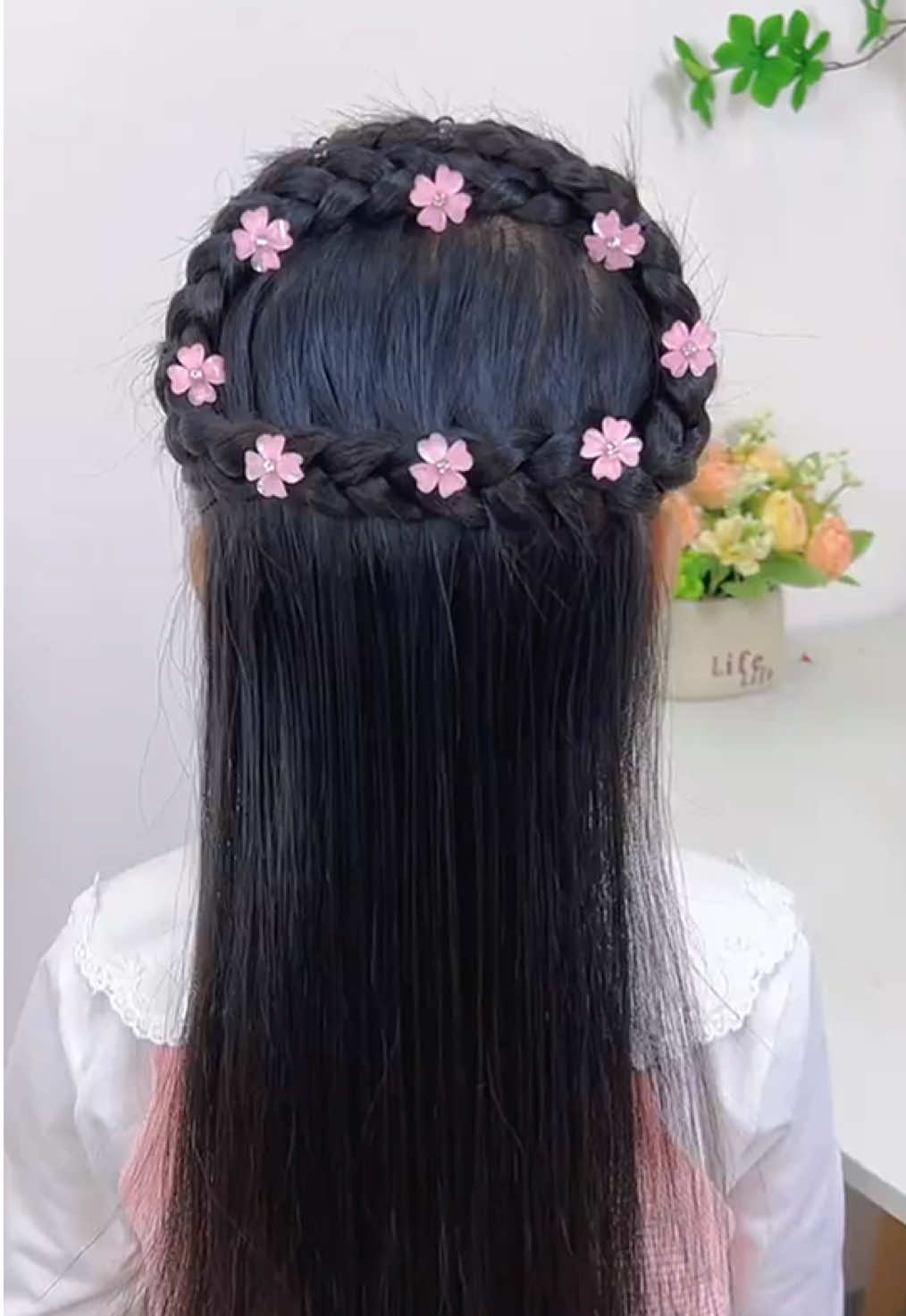 Cảm ơn con đã cho mẹ một tuổi thơ lần nữa – dịu dàng và trong veo.” 🌷#xuhuong2025 #taokieutoc #viral #be #toc  @Tiệm bé xinh  @Tiệm bé xinh  @Tiệm bé xinh 