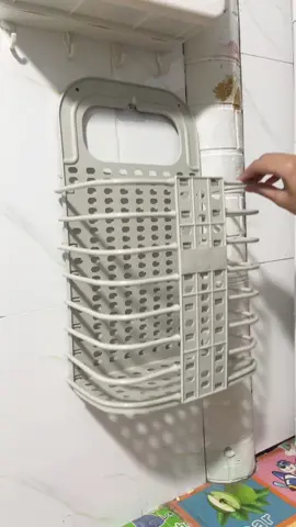 Giỏ treo quần áo xếp gọn thông minh #giotreoquanao #giotreoquanaotreotuong #giotreodo #xuhuong #fyp 