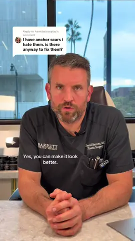 Replying to @hannibalcosplay Is it possible to fix and anchor scar? #anchorscar #lollipoplift 