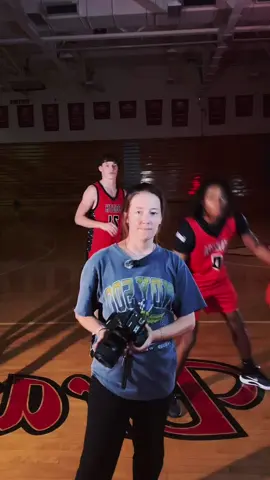 Being a sports photographer on media day. 