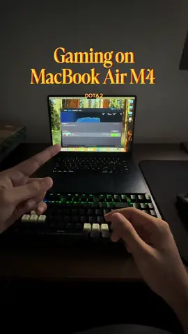 Can you play games on Macbook Air? Let's find out. #macbook #air #review #gaming #Tech 