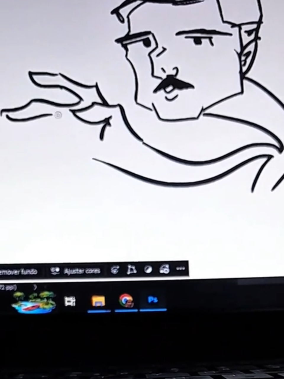 Afiando o traço. #ilustraçãodigital #marvel #quartetofantastico #pedropascal 