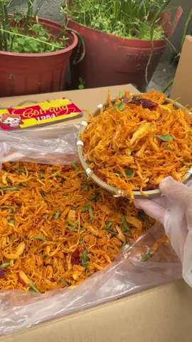 Khô gà lá chanh #cotrang1984 #tiepthilienket #khogalachanh