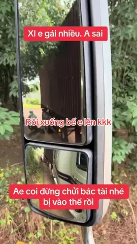 Rồi mạnh mạnh. Rồi xuống bế em lên. Ae đừng cười mà tội e gái nhé. #nghenghiepcuatoi #xh #thaihoangcontener #taixe 