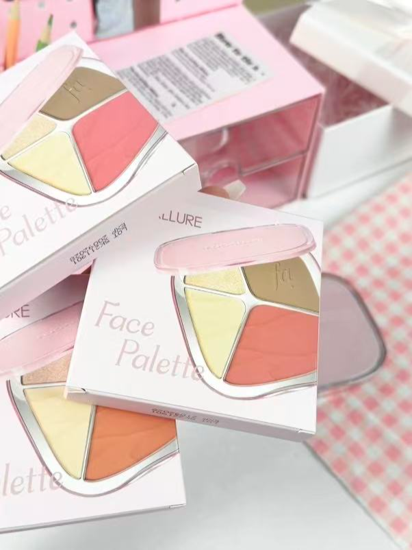 💎 Prism Face Edit unboxing time! #focallure #focallurebeauty #focallurebeautyshow #highlighter #contour #blush #facialpalette