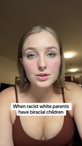 This is PROOF that having biracial children doesn’t mean you ‘aren’t racist. ‘ If you’re a white parent of biracial children, PLEASE do better😭 #leftist #antiracism #humanrights #education #dating 